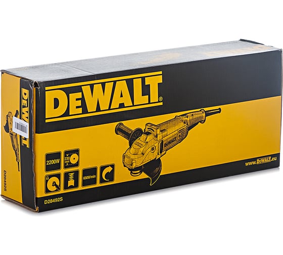 Угловая шлифмашина DEWALT D28492S