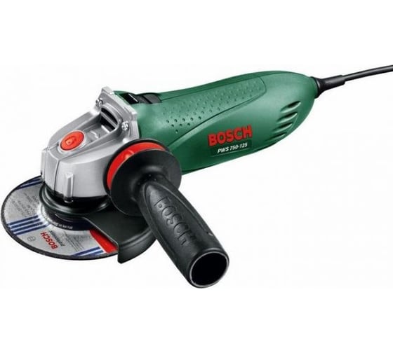 Угловая шлифмашина Bosch PWS 750-125 0.603.164.101