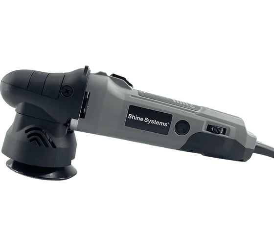 Полировальная эксцентриковая машинка Shine systems DA75 Polisher, 75 мм, ход 12 мм SS675 1
