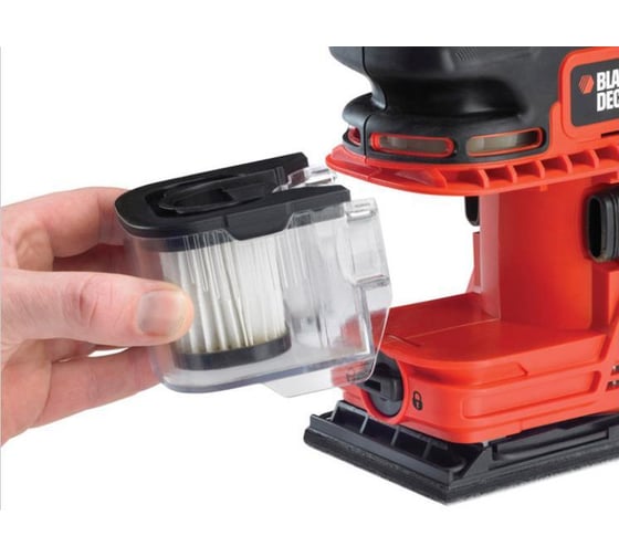 Вибрационная шлифмашина Black+DECKER KA 330 EKA