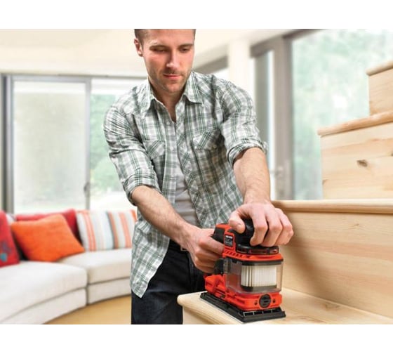 Вибрационная шлифмашина Black+DECKER KA 330 EKA