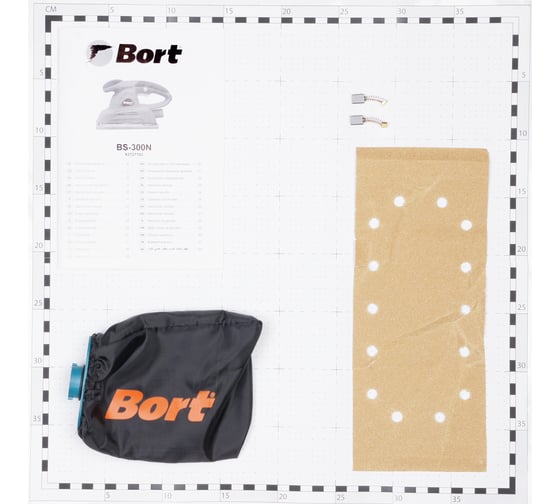 Вибрационная шлифовальная машина BORT BS-300N 93727703