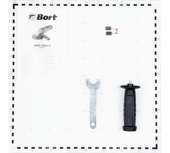 Угловая шлифовальная машина BORT BWS-1100U-S 98298819