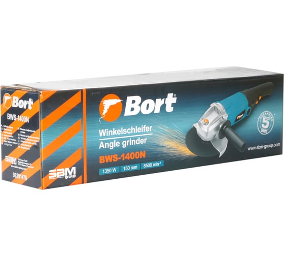 Угловая шлифовальная машина BORT BWS-1400N 98291476