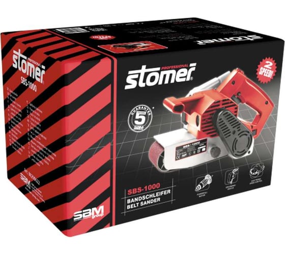 Ленточная шлифовальная машина STOMER SBS-1000 98290622