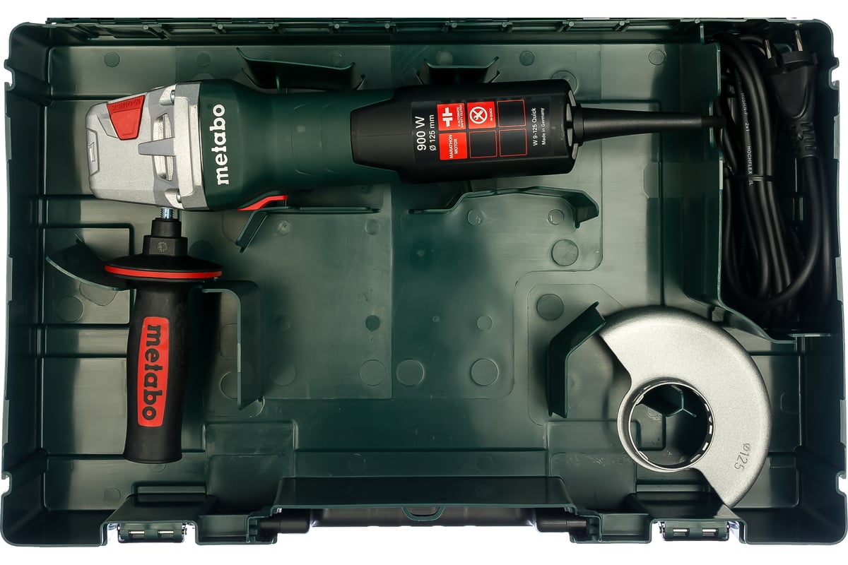 Amoladora Angular Metabo W 11-125 Quick - Grupo Electrón