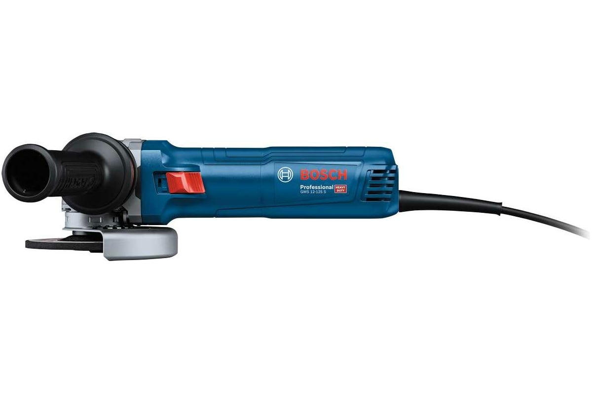 Углошлифовальная машина Bosch GWS 12-125 S 06013A6020 - выгодная цена,  отзывы, характеристики, фото - купить в Москве и РФ