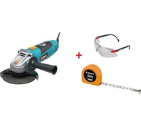 Угловая шлифмашина BORT BWS-800 + очки STOMER Fit & Care + рулетка DEFORT DMT-3M 98296716