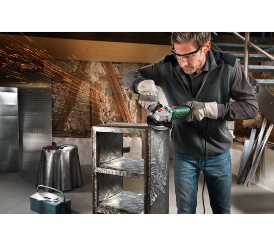 Угловая шлифовальная машина Bosch UniversalGrind 750-125 0.603.3E2.001 06033E2001