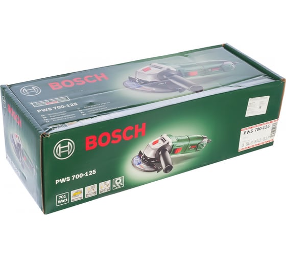 Угловая шлифмашина Bosch PWS 700-125 0.603.3A2.023