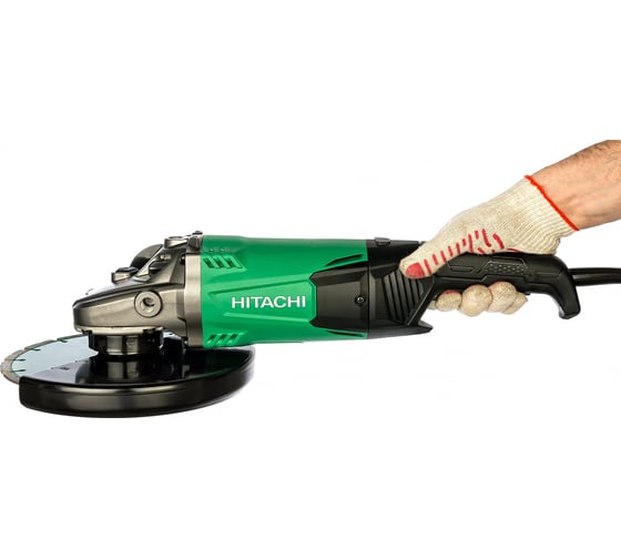 Угловая шлифмашина Hitachi G23ST+ алмазный диск Carat