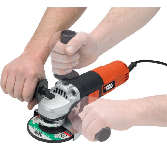 Угловая шлифмашина Black+Decker KG902