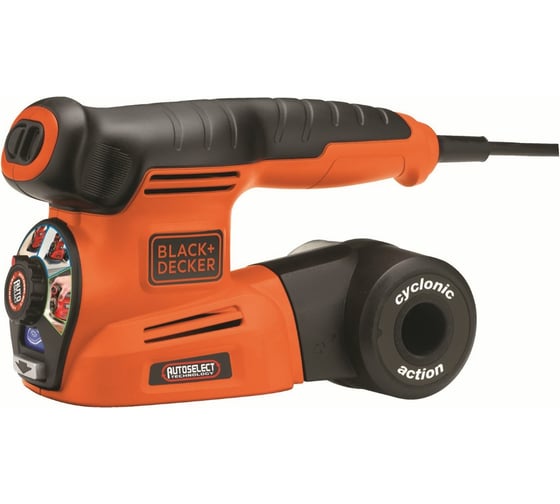 Многоцелевая универсальная шлифмашина Black+Decker Autoselect Cyclonic KA280K