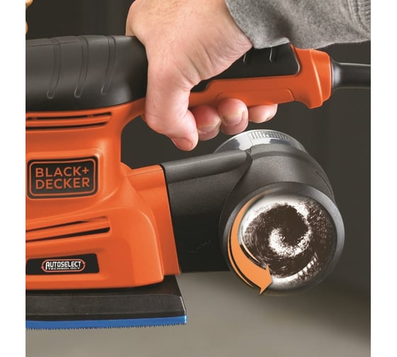 Многоцелевая универсальная шлифмашина Black+Decker Autoselect Cyclonic KA280K