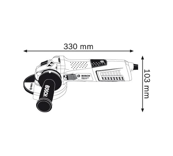 Угловая шлифмашина Bosch GWS 13-125 CI 0.601.793.0R3