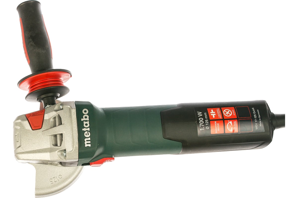 Угловая шлифмашина Metabo WEV 17-125 Quick 600516000