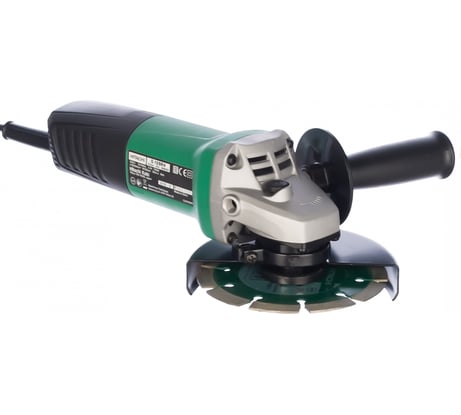 Угловая шлифмашина Hitachi G13SR4-NU + алмазный диск Carat