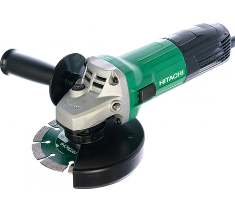 Угловая шлифмашина Hitachi G13SS2-NU + алмазный диск Carat