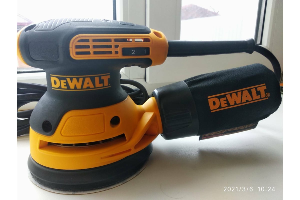 Эксцентриковая шлифмашина DEWALT DWE6423