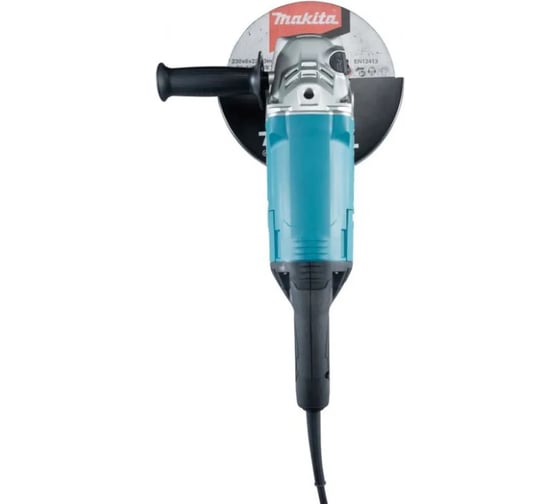 Угловая шлифовальная машина Makita 230 мм, 2700 Вт, 6600 об., расцепляющая муфта, 6.1 кг GA9082