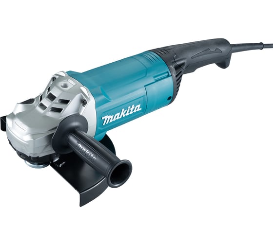 Угловая шлифовальная машина Makita 230 мм, 2700 Вт, 6600 об., расцепляющая муфта, 6.1 кг GA9082