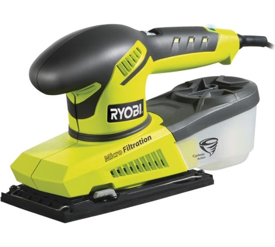 Виброшлифмашина Ryobi + 20 шлифлистов ESS200RSA20 5133000650 1