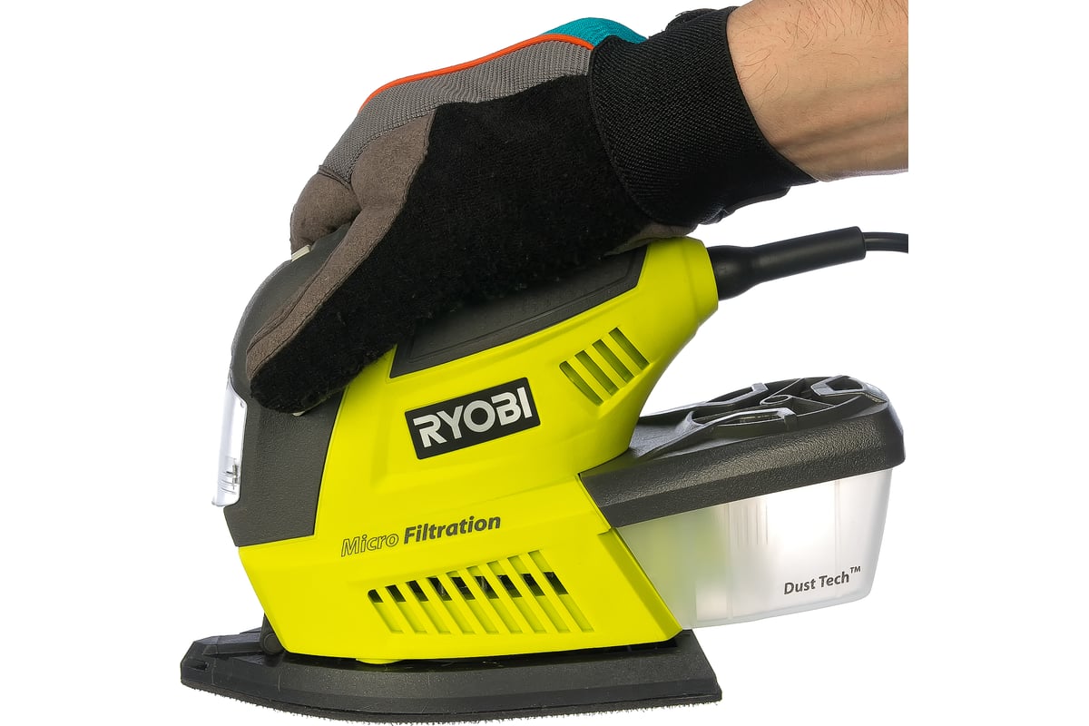 Ryobi on sale microfiltration sander