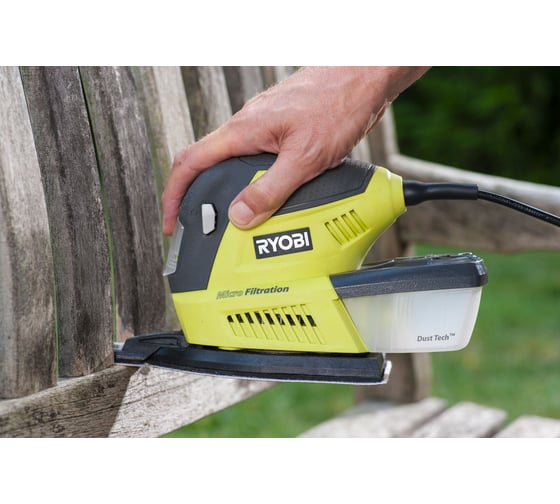 Универсальная шлифмашина Ryobi + 30 шлифлистов RMS180-SA30 5133002910