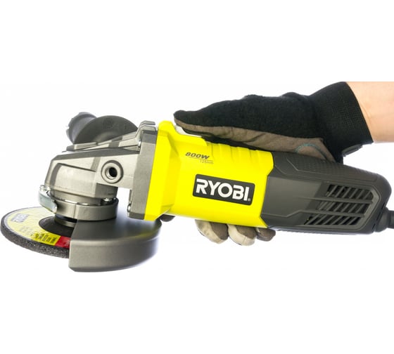 Угловая шлифмашина Ryobi RAG800-125S 5133002493