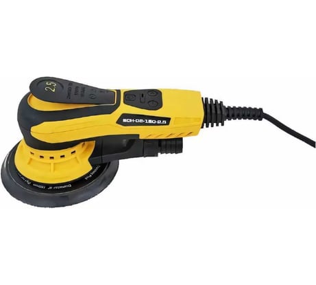 Ручная шлифовальная машинка SCHTAER 220 В/50 Гц, 350 Вт, эксцентрик 2.5 мм SCH-02-150-2.5