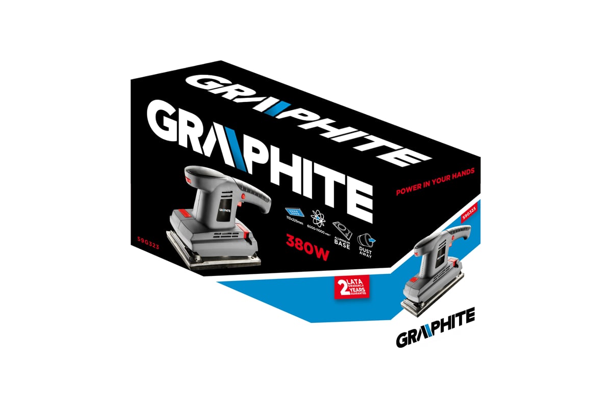  шлифовальная машина GRAPHITE 59G323 - выгодная цена .
