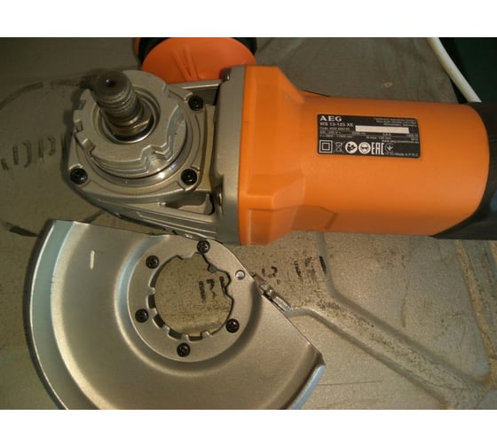 Угловая шлифмашина AEG WS13-125SXE 4935451309 8