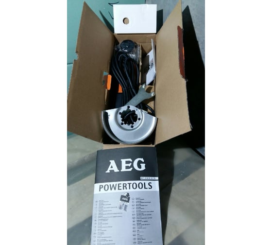 Угловая шлифмашина AEG WS10-125S 4935451302 13