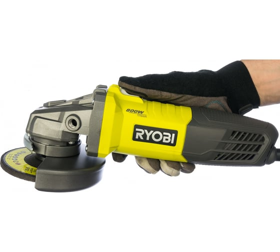 Угловая шлифмашина Ryobi RAG800-115G 5133002518