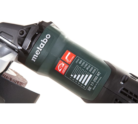 Щеточный шлифователь Metabo SE 17-200 RT SET 602259500