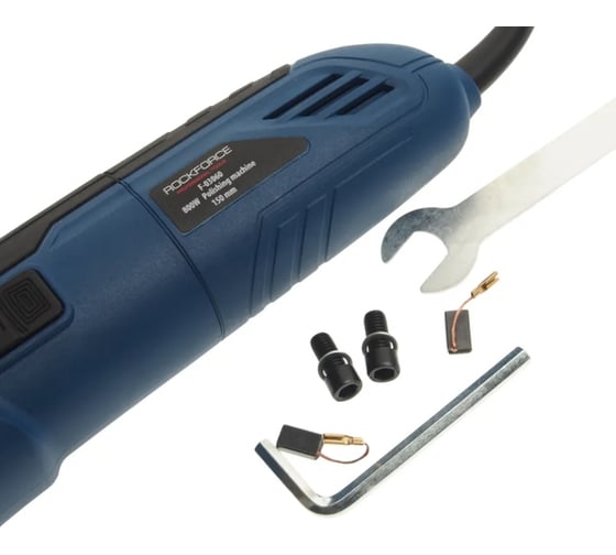 Полировальная машина Rockforce электрическая эксцентриковая 220V, 800W, 2000-6400 об/мин, диаметр круга-150мм RF-F-03060(2000-6400об)/(48765)