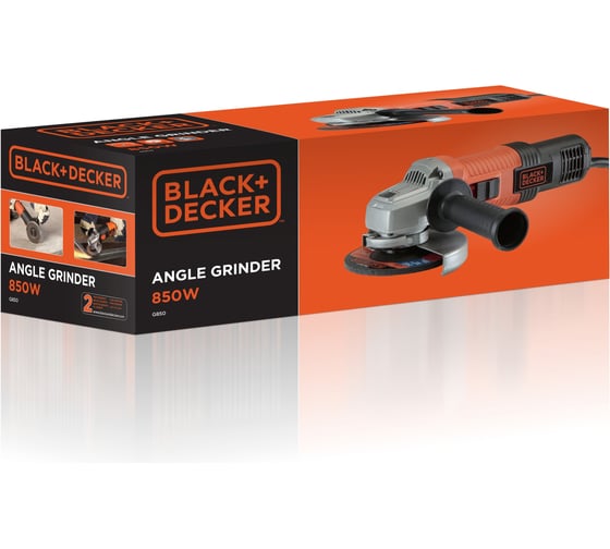 Угловая шлифмашина Black&Decker G850