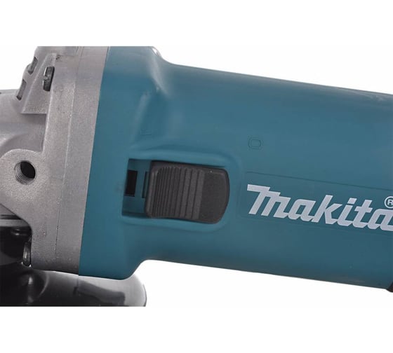 Угловая шлифовальная машина Makita 115 мм, 840 Вт, 11000 об\мин, плавный пуск, антирестарт 1.8 кг, кейс 9557HNRK
