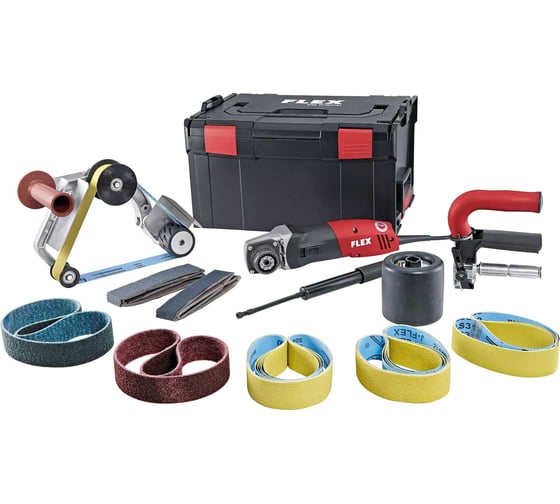 Ленточная и сатинировальная машина FLEX TRINOX BSE 14-3 INOX Set 433454