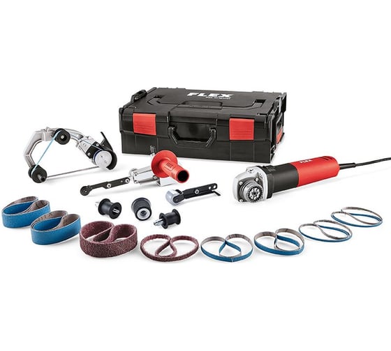 Ленточная шлифовальная машина для труб FLEX TRINOX BRE 8-4 INOX Set 453463 1