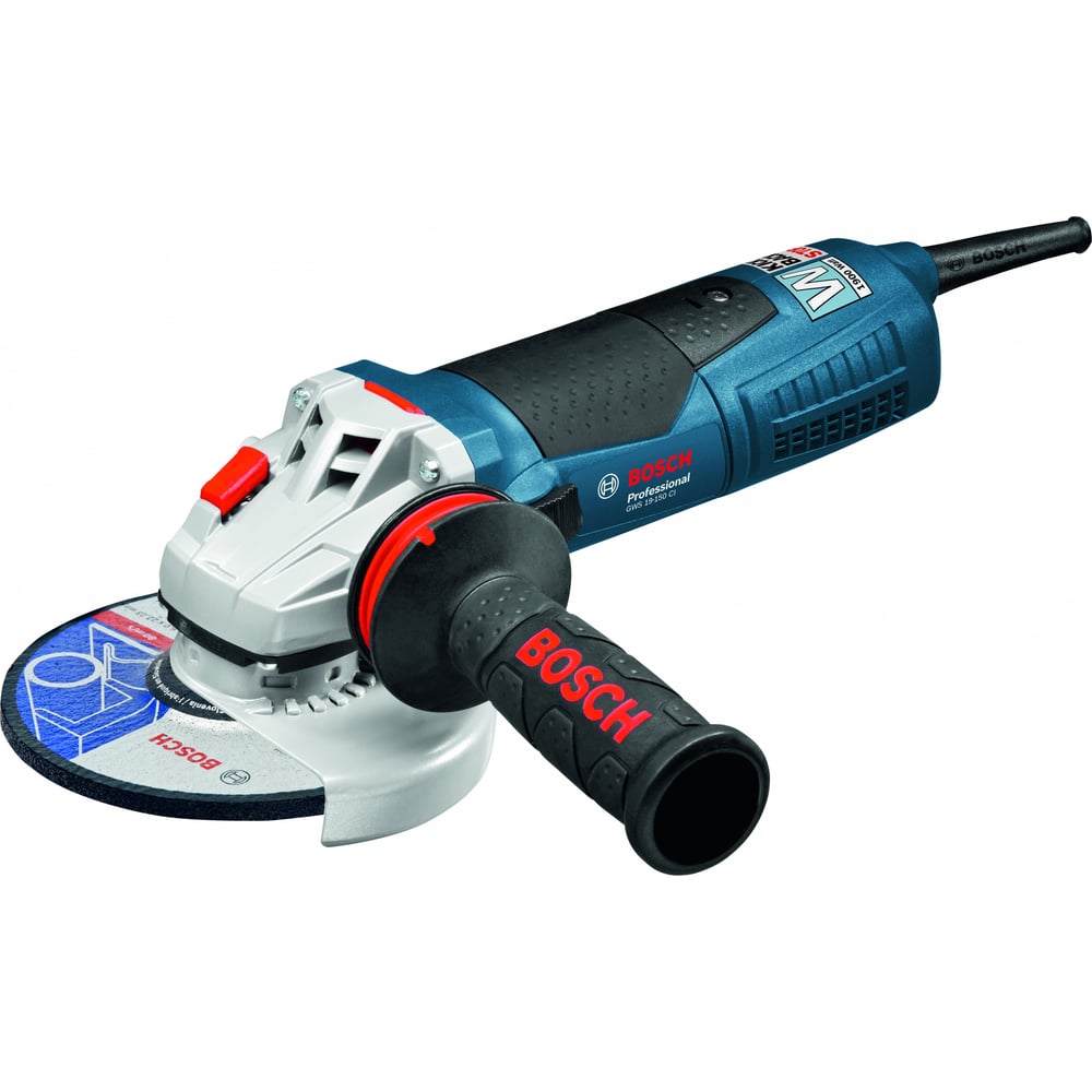 Угловая шлифмашина Bosch GWS 19-150 CI Professional 0.601.79R.002 -  выгодная цена, отзывы, характеристики, фото - купить в Москве и РФ