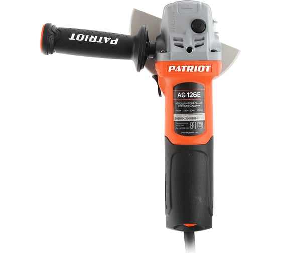 Углошлифовальная машина PATRIOT AG 126E 110301280