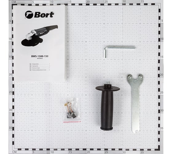 Угловая шлифовальная машина BORT BWS-1500-150 93727673