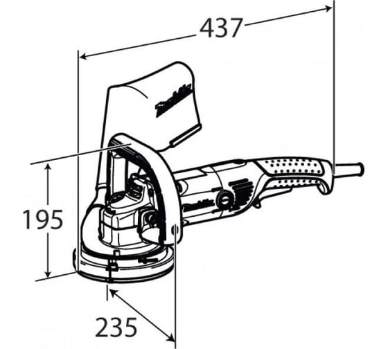 Угловая шлифмашина Makita PC5000C