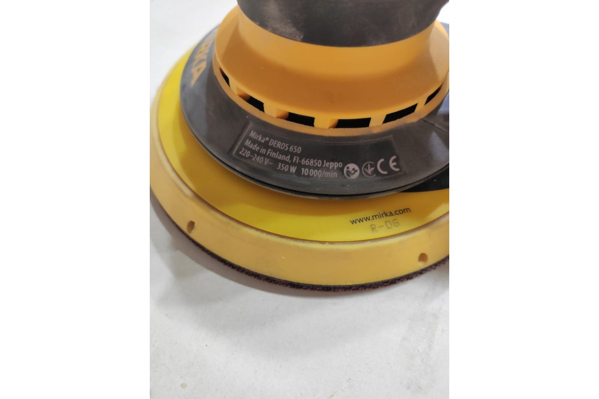 Ротор-орбитальная шлифовальная машинка Mirka DEROS650CV без блока ...