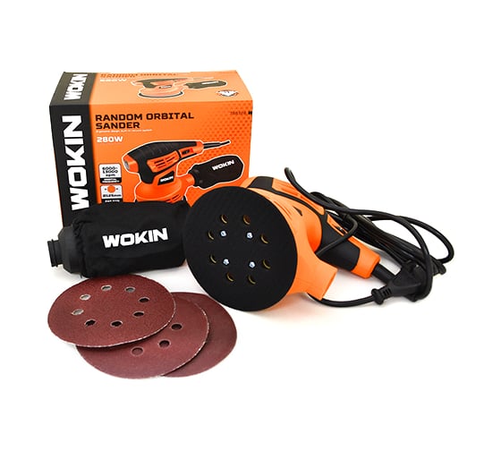 Эксцентриковая шлифмашина Wokin 230-240 В, 280 Вт, ø125 мм 1353025