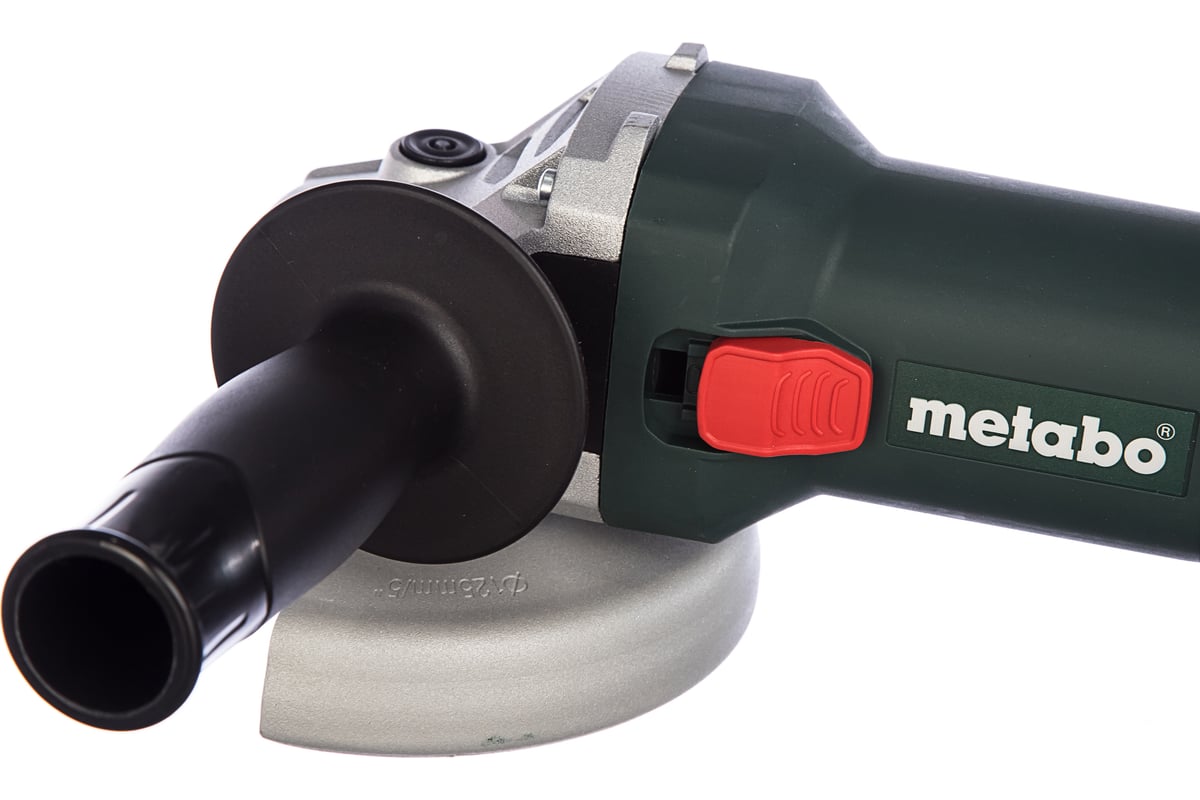 Угловая шлифмашина Metabo W 1100-125 603614010 - выгодная цена на ушм  Metabo W 1100-125, 1100 вт, 125 мм, отзывы на болгарку, характеристики,  фото - купить в Москве