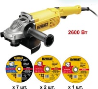 Угловая шлифмашина DEWALT DWE496D10