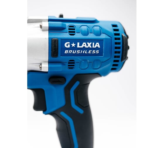 Бесщеточный аккумуляторный шуруповерт Galaxia 20V, ударный 95703