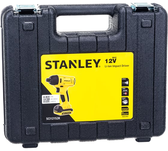 Импульсный шуруповерт Stanley SCI121S2K 6